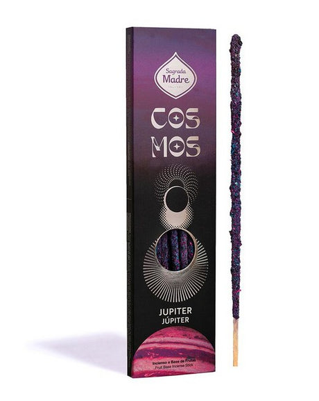 Räucherstäbchen Sagrada Madre COSMOS Jupiter basilikum-Weihrauch-Benzoe 8 Stäbe 1h