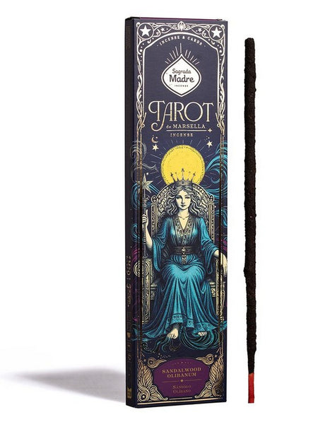 Räucherstäbchen Sagrada Madre TAROT Marseille Sandal Weihrauch 6 Stäbe 1h