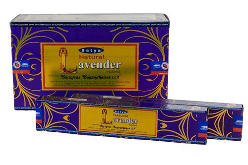 Räucherstäbchen Satya Natural Lavender 15g