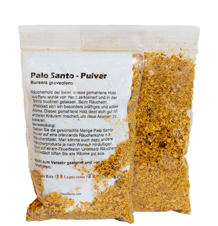 Räucherware Palo Santo Pulver 20g aus PERU