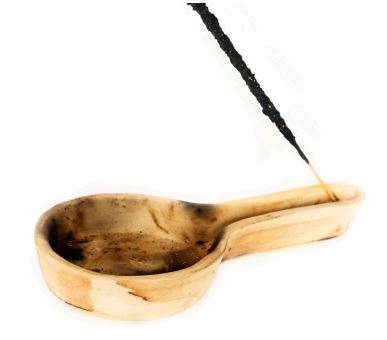 Räucherzubehör Sagrada Madre Schale hell 18cm Keramik