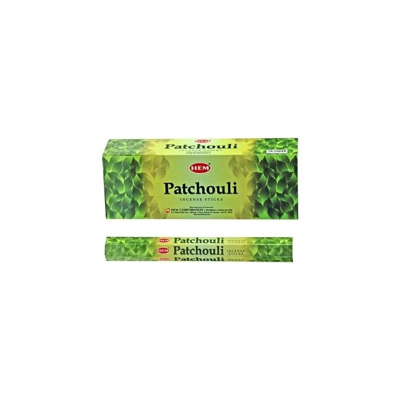 Räucherstäbchen HEM 6eckig 20sticks PATCHOULI