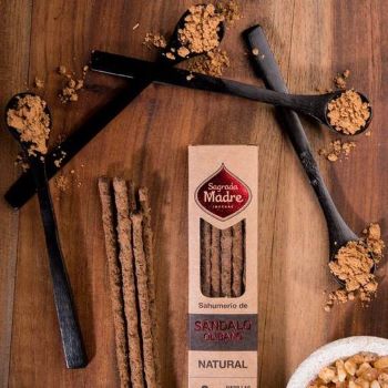 Räucherstäbchen Sagrada Madre NATURAL Sandelholz & Olibanum (Weihrauch) 8 Stäbe