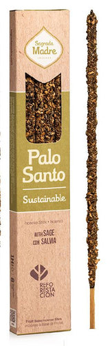 Räucherstäbchen Sagrada Madre PALO SANTO & WEISSER SALBEI 8 Stäbe