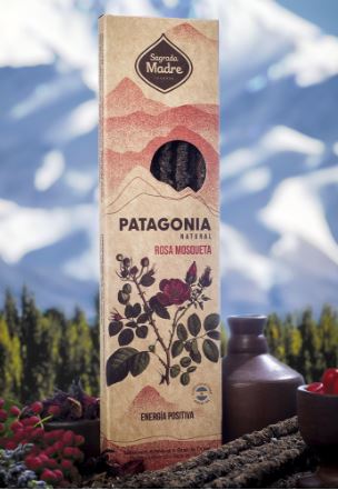 Räucherstäbchen Sagrada Madre PATAGONIA Wildrose (Hagebutten) 8 Stäbe à 1h