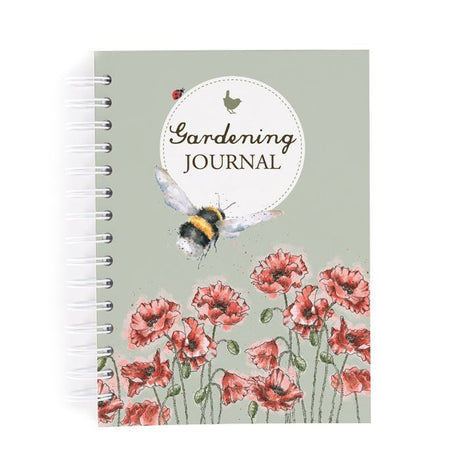 Ringbuch graugrün Gardening Journal
