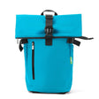 Rucksack ECO CHIC Roll Top Türkis 44x26x17cm 15kg Tragkraft Kunststoff 100% recycelt