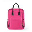 Rucksack ECO CHIC Top Handle Fuchsia 40x26x17cm 15kg Tragkraft Kunststoff 100% recycelt