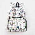 Rucksack Mini ECO CHIC faltbar Skifahrer Weiss 29x22x14cm Kunststoff 100% recycelt