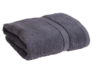 Saunatuch / Badetuch XXL Smooth Frottierwäsche 100x200cm 500gsm Anthrazit