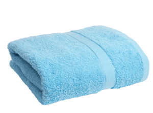 Saunatuch / Badetuch XXL Smooth Frottierwäsche 100x200cm 500gsm Aquamarin Blau