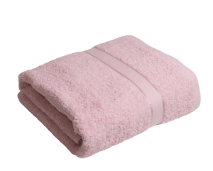 Saunatuch / Badetuch XXL Smooth Frottierwäsche 100x200cm 500gsm Rosa