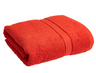Saunatuch / Badetuch XXL Smooth Frottierwäsche 100x200cm 500gsm Rot