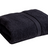 Saunatuch / Badetuch XXL Smooth Frottierwäsche 100x200cm 500gsm Schwarz