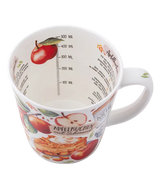 Tasse "Apfelkuchen" (500 ml) aus feinem Porzellan