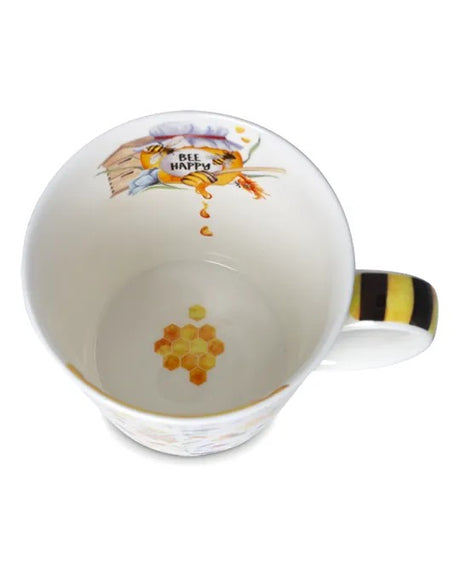 Tasse "Bienenliebe" (500 ml) aus feinem Porzellan
