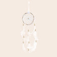 Traumfänger weiss 8x33.5cm Rattan